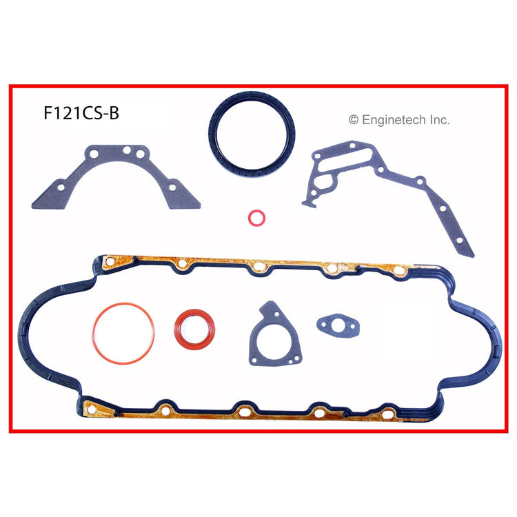 Enginetech F121K-8 Engine Full Gasket Set for Ford and Mazda Vehicles