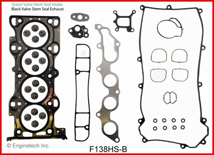 Enginetech F138HS-B Engine Cylinder Head Gasket Set for Ford and Mazda Vehicles