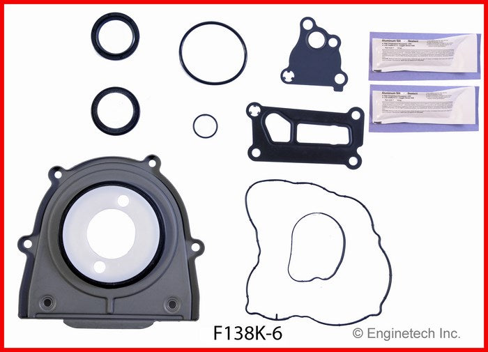 Enginetech F138K-6 Engine Full Gasket Set for Ford Cars and Trucks