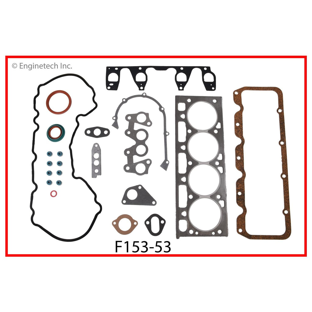 Enginetech F153-53 Engine Full Gasket Set for Ford Taurus (1989-1991)