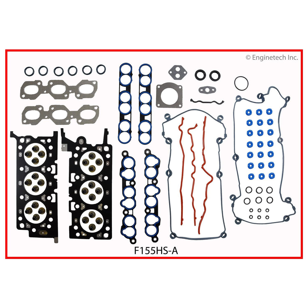 Enginetech F155HS-A Engine Cylinder Head Gasket Set for Ford and Mercury Cars and Trucks