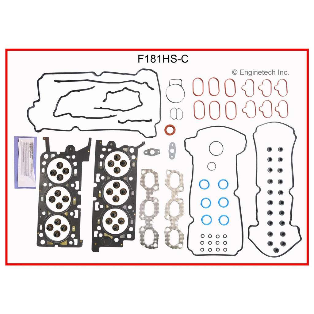 Enginetech F181HS-CWB Engine Cylinder Head Gasket Set for Ford and Mercury Vehicles