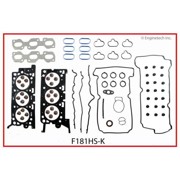 Enginetech F181HS-K Engine Cylinder Head Gasket Set for Ford and Mercury Vehicles