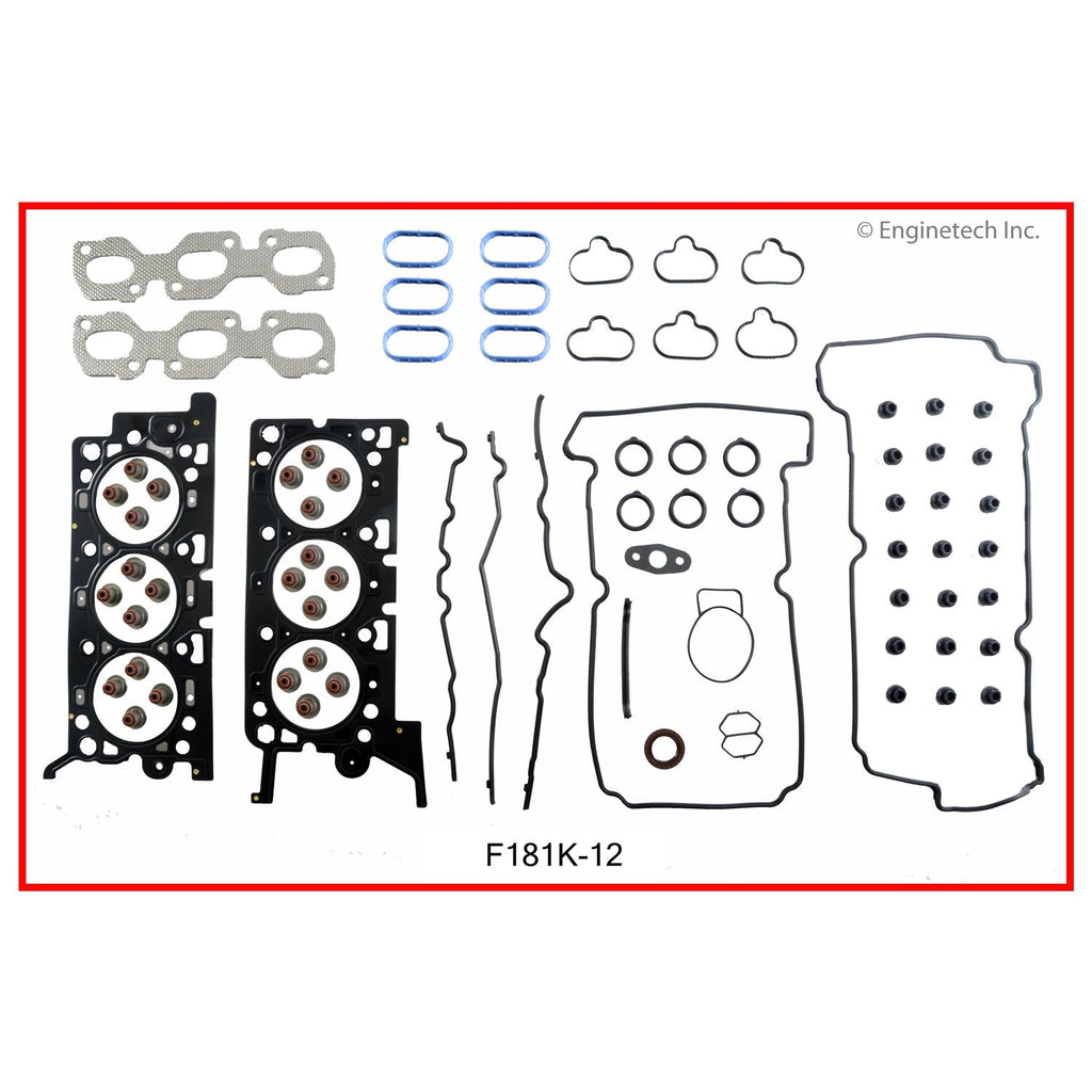 Enginetech F181K-12 Engine Full Gasket Set for Ford Escape (2005-2006)