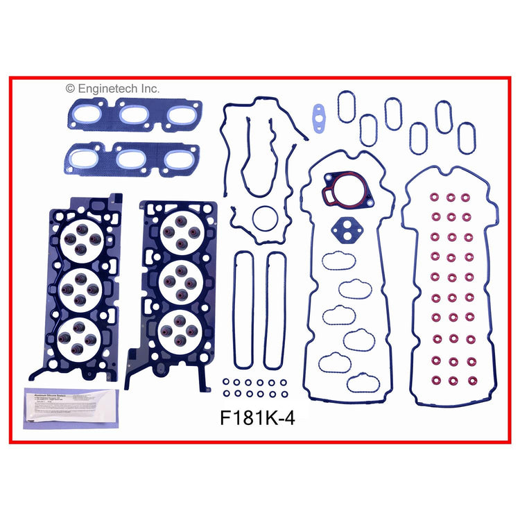 Enginetech F181K-5 Engine Full Gasket Set for 2002 Lincoln LS