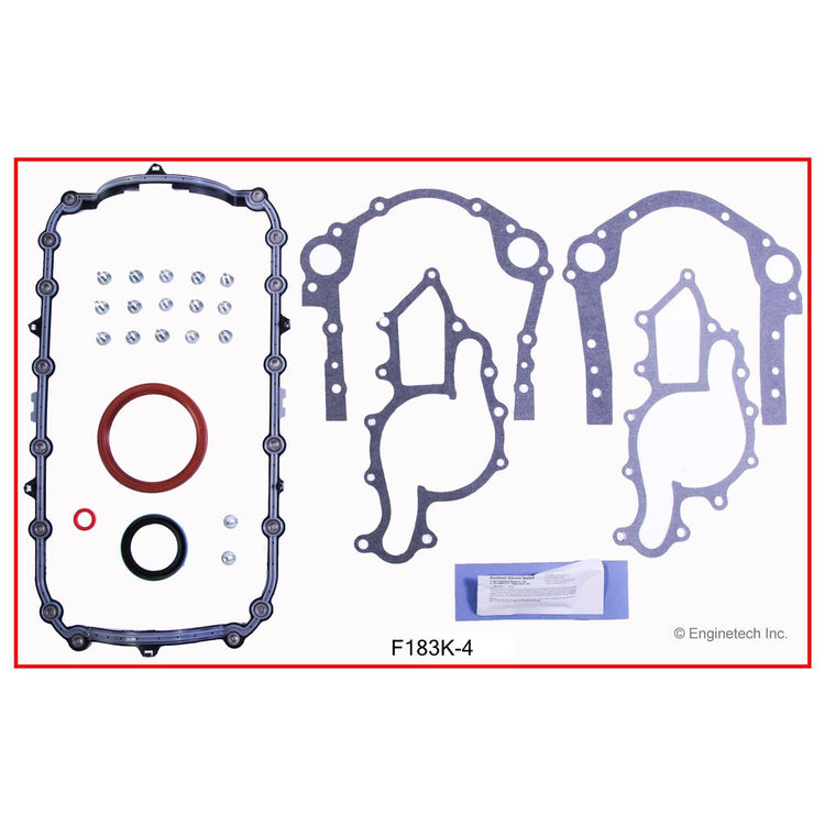 Enginetech F183K-4 Engine Full Gasket Set for Ford Car and Truck