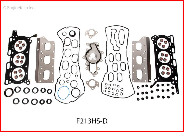 Enginetech F213HS-D Engine Cylinder Head Gasket Set for Ford and Lincoln Trucks and SUVs