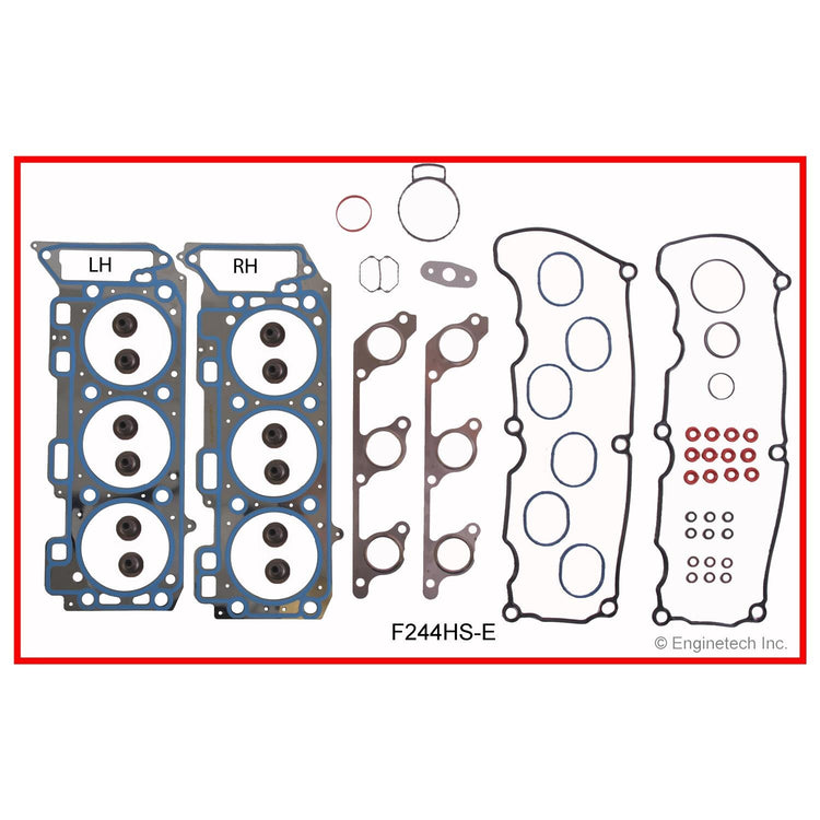 Enginetech F244HS-E Engine Cylinder Head Gasket Set for Ford and Mercury Vehicles