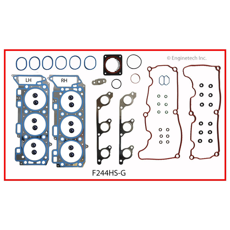 Enginetech F244HS-GWB Engine Cylinder Head Gasket Set for Ford and Mercury Vehicles