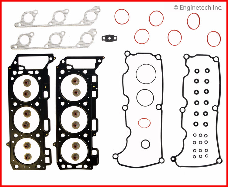 Enginetech F244HS-HWB Engine Cylinder Head Gasket Set for Ford Mustang with Head Bolts