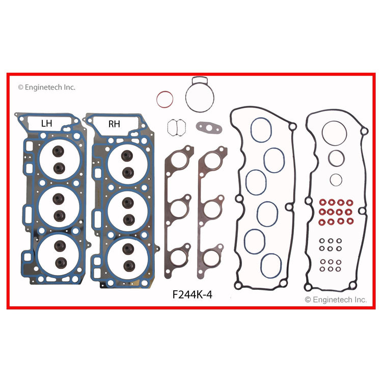 Enginetech F244K-4 Engine Full Gasket Set for Ford and Mercury Vehicles