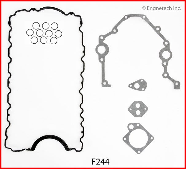 Enginetech F244 Rebuilders Engine Full Gasket Set for Ford Cars and Trucks
