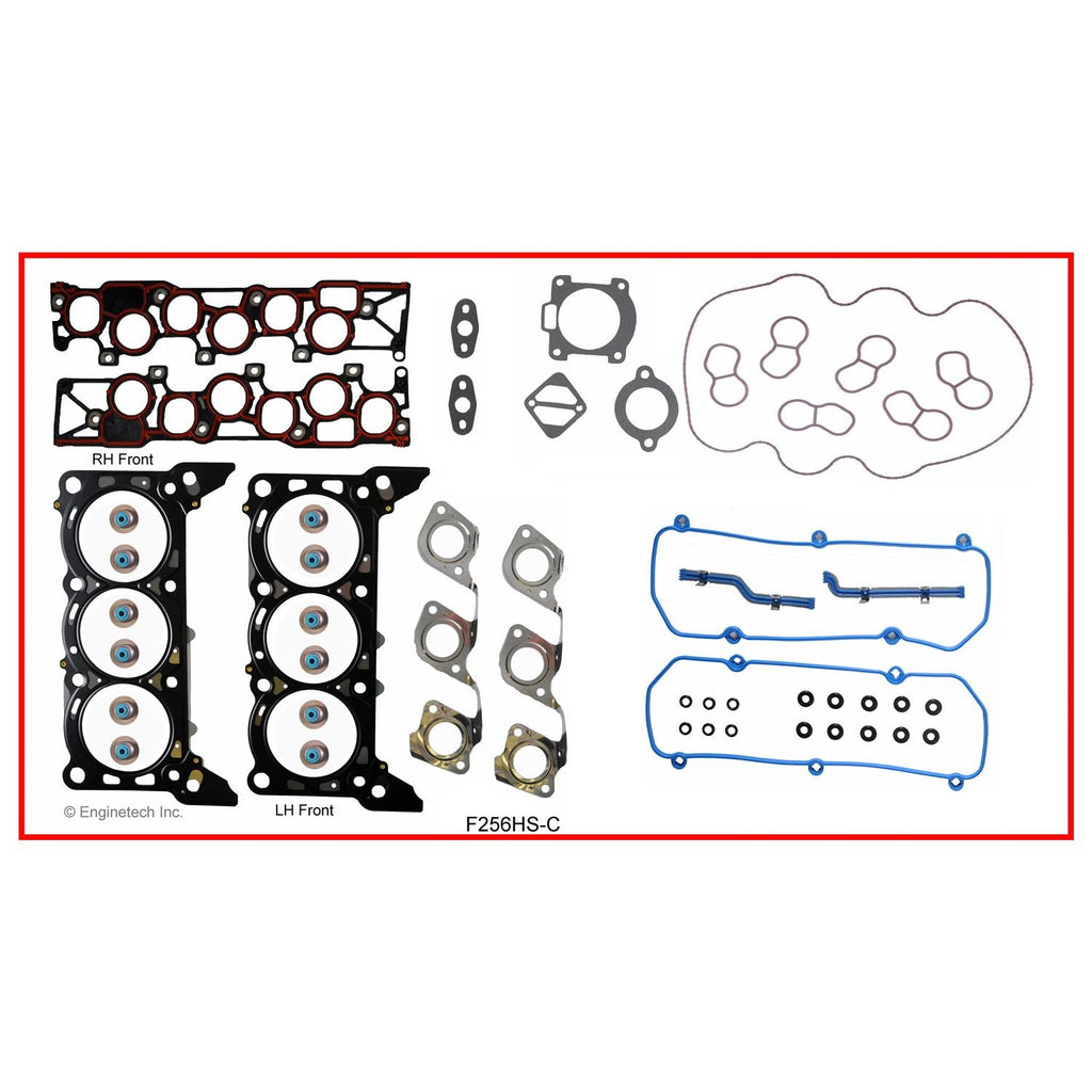 Enginetech F256K-2 Engine Full Gasket Set for Ford Cars and Trucks