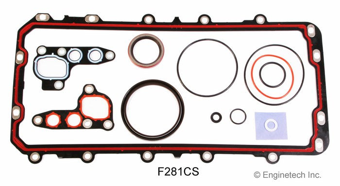 Enginetech F281CS Engine Lower End Gasket Set for Ford Car and Truck