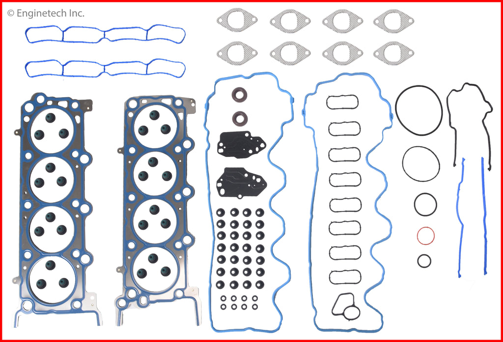 Enginetech F281HS-YWB Engine Cylinder Head Gasket Set for Ford and Mercury Vehicles