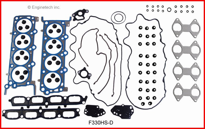 Enginetech F330HS-D Engine Cylinder Head Gasket Set for Ford Cars and Trucks