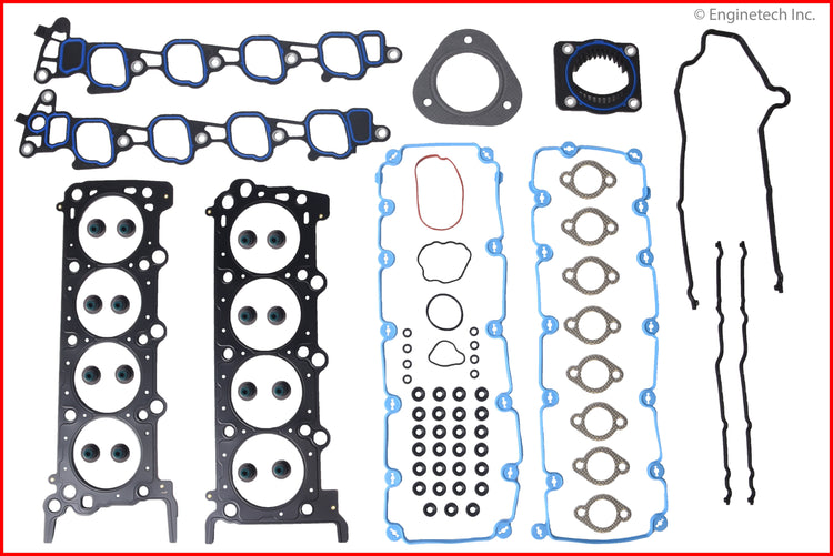 Enginetech F330HS-KWB Engine Cylinder Head Gasket Set for Ford Cars and Trucks with Head Bolts