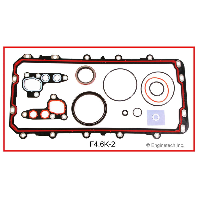 Enginetech F4.6K-2 Engine Full Gasket Set for Ford and Mercury Vehicles