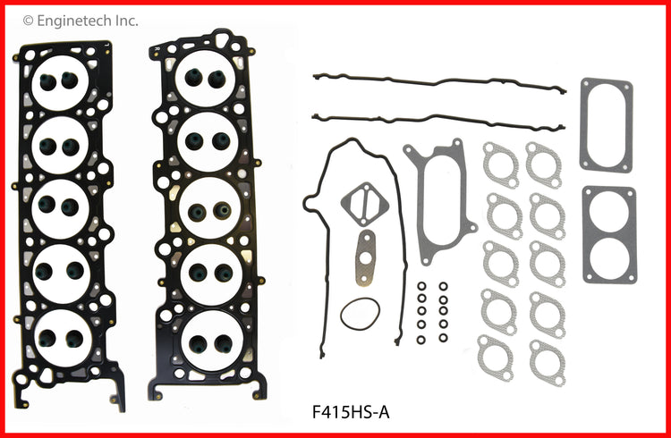 Enginetech F415HS-A Engine Cylinder Head Gasket Set for Ford E-350 Super Duty (1999-2003)