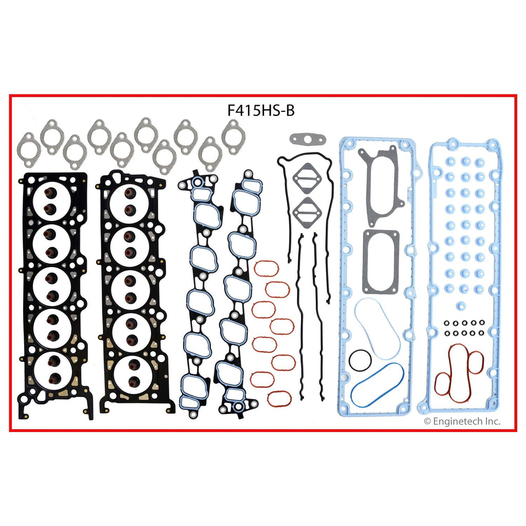 Enginetech F415HS-BWB Engine Cylinder Head Gasket Set for Ford E-350 Super Duty (2012-2016)