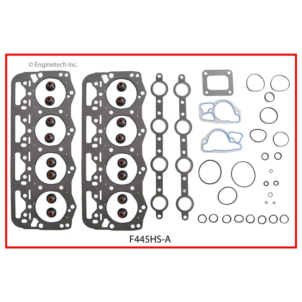 Enginetech F445HS-AWB Engine Cylinder Head Gasket Set for Ford Cars and Trucks with Head Bolts