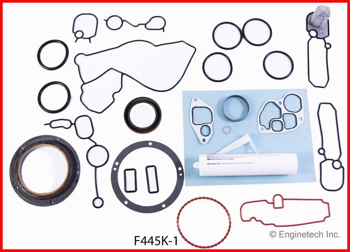 Enginetech F445K-1 Engine Full Gasket Set for Ford Cars and Trucks