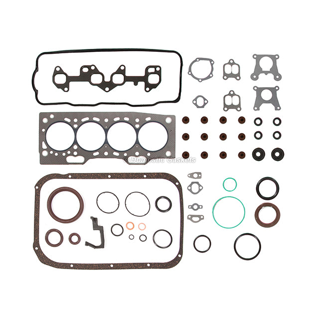 Full Gasket Set Bearings Pistons Fit 87-94 Toyota Tercel 1.5L SOHC 3E 3EE