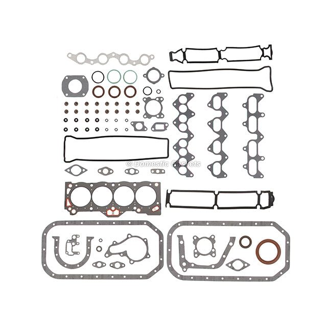 Full Gasket Set Bearings Pistons Fit 88-89 Toyota Geo 1.6L 4AGE 4AGEC 4AFELC