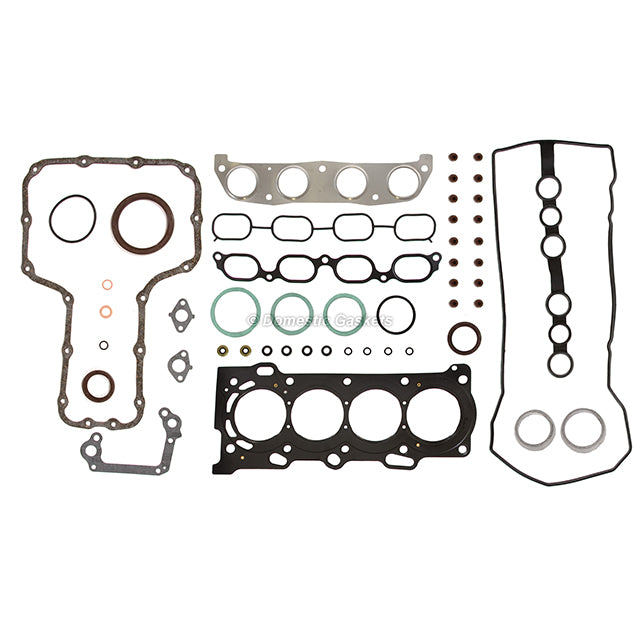 Full Gasket Set Bearings Pistons Fit 98-08 Toyota Pontiac Chevrolet 1.8L 1ZZFE