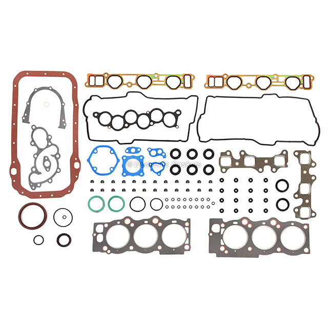 Full Gasket Set Bearings Pistons Fit 92-93 Toyota Camry Lexus ES300 3.0L 3VZFE