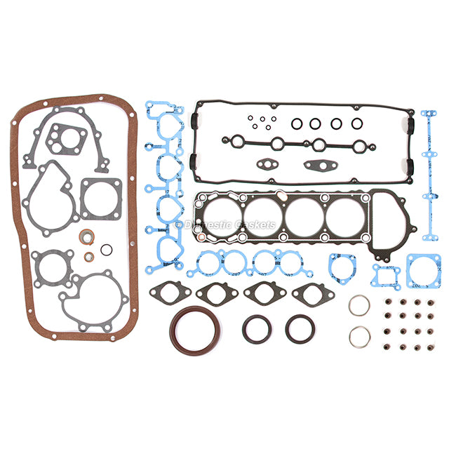Full Gasket Set Bearings Pistons Fit 91-94 Nissan 240SX 2.4L DOHC KA24DE