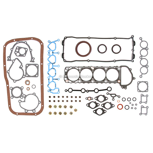 Full Gasket Set Bearings Pistons Fit 95-98 Nissan 240SX 2.4L DOHC KA24DE