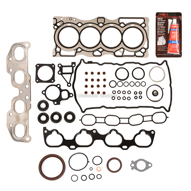 Full Gasket Set Bearings Pistons Fit 07-12 Nissan Altima Sentra Rouge 2.5 QR25DE