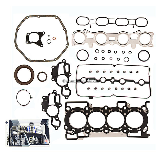 Full Gasket Set Bearings Pistons Fit 07-09 Nissan Sentra 2.0L MR20DE