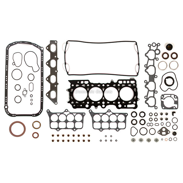 Full Gasket Set Intake Exhaust Valves Fit 92-96 Honda Prelude 2.3L H23A1 DOHC