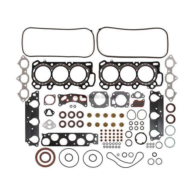 Full Gasket Set Bearings Pistons Fit 99-01 Honda Odyssey 3.5L SOHC J35A1