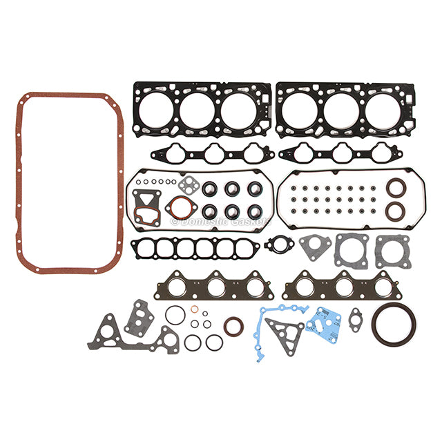 Full Gasket Set Bearings Pistons Fit Mitsubishi Montero 3.0 6G72