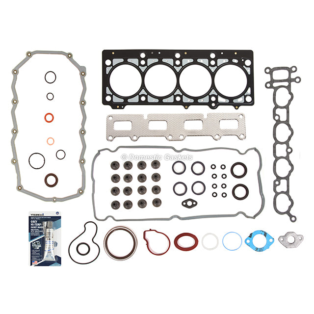 Full Gasket Set Bearings Pistons Fit 01 Dodge Chrysler Plymouth 2.4