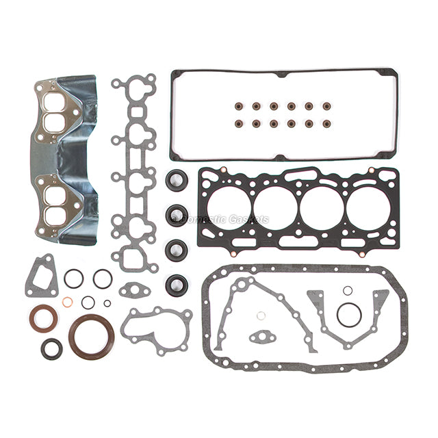 Full Gasket Set Bearings Pistons Fit Mitsubishi Mirage 1.5L 4G15 SOHC 12V
