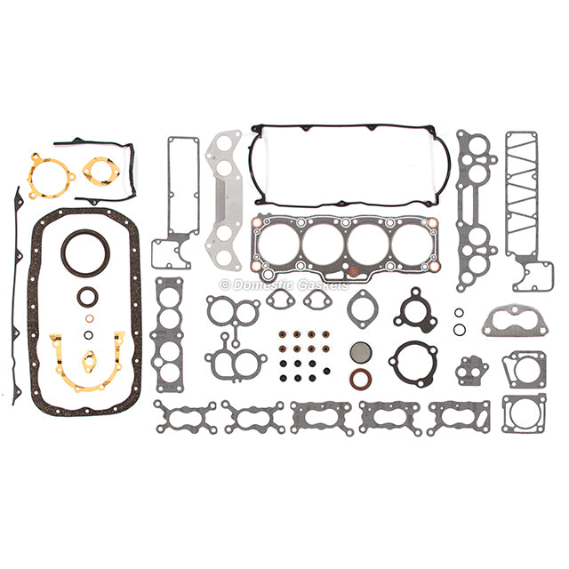 Full Gasket Set Intake Exhaust Valves Fit 84-95 Mazda Kia 2.0L SOHC FE F2