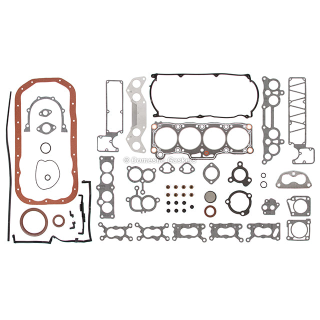 Full Gasket Set Bearings Pistons Fit 87-93 Mazda B2200 2.2 SOHC F2