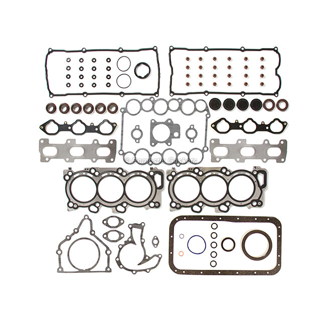 Full Gasket Set Bearings Pistons Fit Isuzu Rodeo Honda 3.2 6VD1