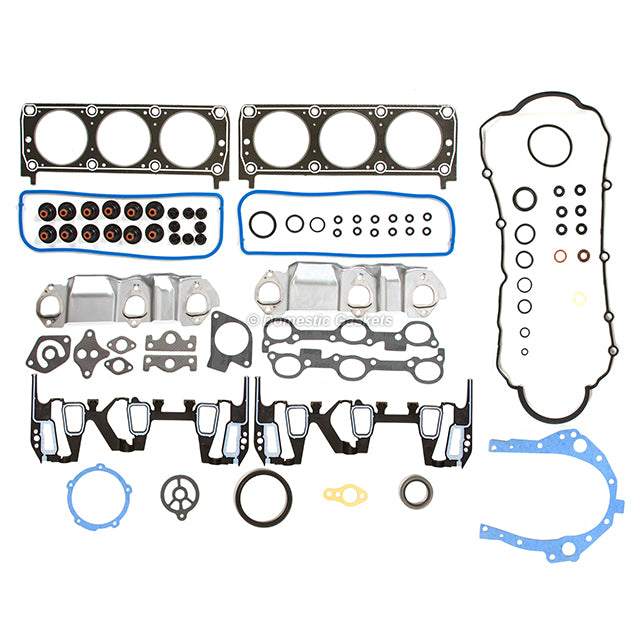 Full Gasket Set Bearings Pistons Fit 95-99 Chevrolet Oldsmobile Ponitac 3.1L