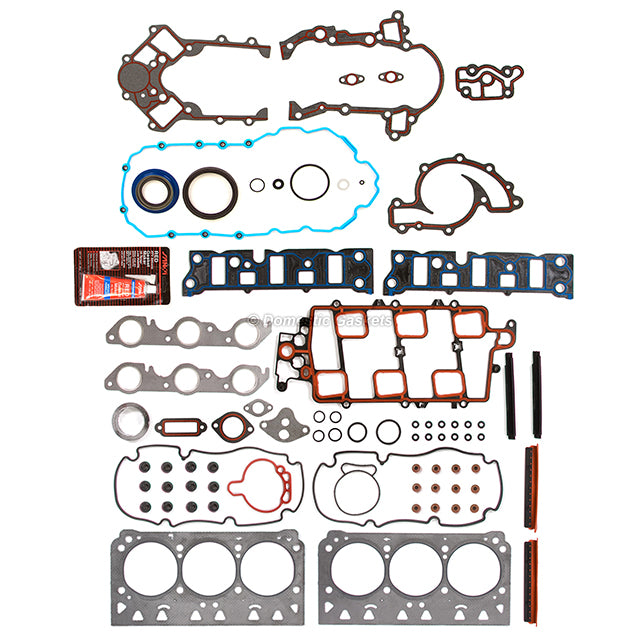 Full Gasket Set Bearings Pistons Fit 00-05 Buick Lesabre Avenue Pontiac 3.8L OHV