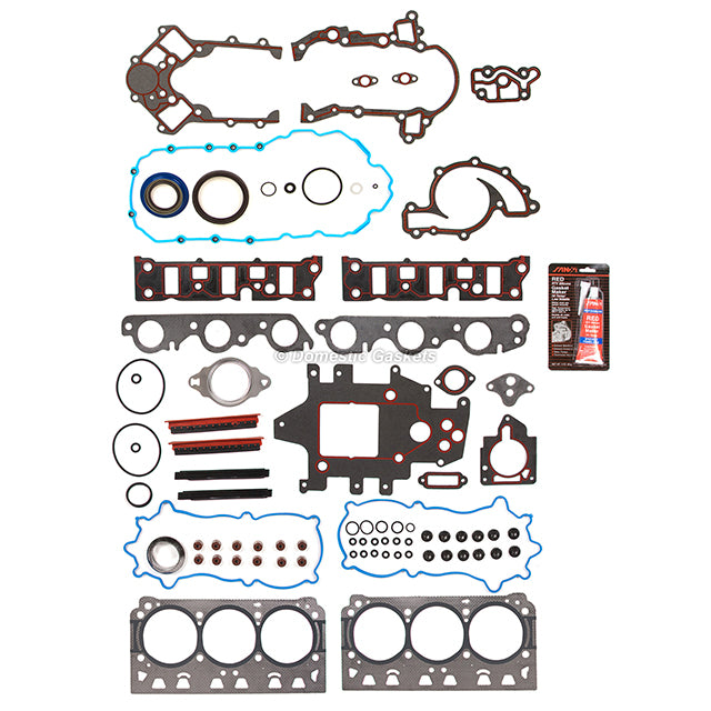 Full Gasket Set Bearings Pistons Fit 00-05 Buick Park Avenue Supercharged 3.8L