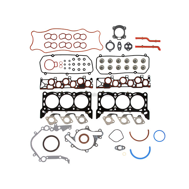 Full Gasket Set Bearings Pistons Fit 01-04 Ford E150 E250 F150 4.2