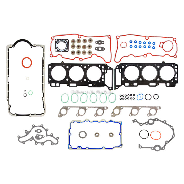 Full Gasket Set Bearings Pistons Fit 04-06 Ford Explorer Mercury 4.0L V6 SOHC
