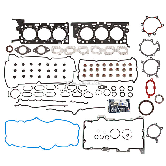 Full Gasket Set Bearings Pistons Fit 2004 Ford Escape 3.0L DOHC V6 24V VIN 1