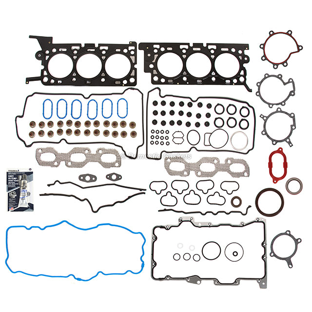Full Gasket Set Bearings Pistons Fit 02-06 Mazda MPV V6 3.0L DOHC 24V AJ