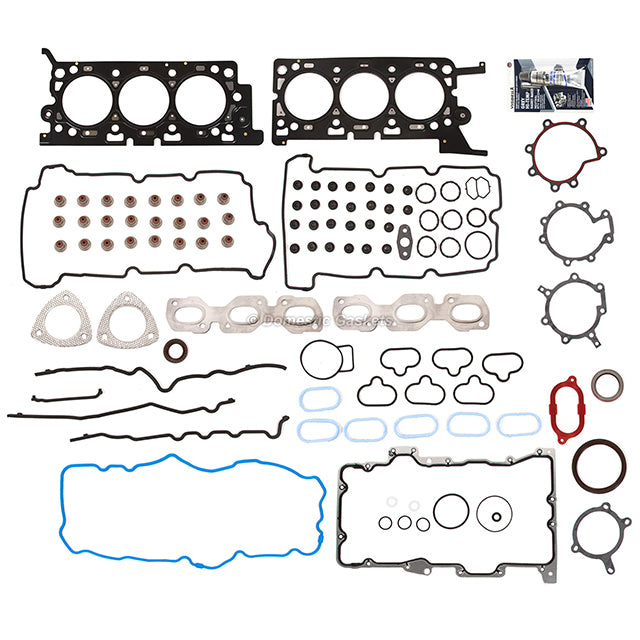 Full Gasket Set Bearings Pistons Fit 01/19/06-08 Ford Mazda Mercury Mariner 3.0L